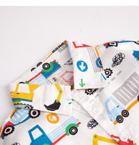 Load image into Gallery viewer, Baby Kid Boys Car Print Shirts Wholesale 230303303
