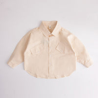 Load image into Gallery viewer, Baby Kid Boys Solid Color Shirts Wholesale 230303314
