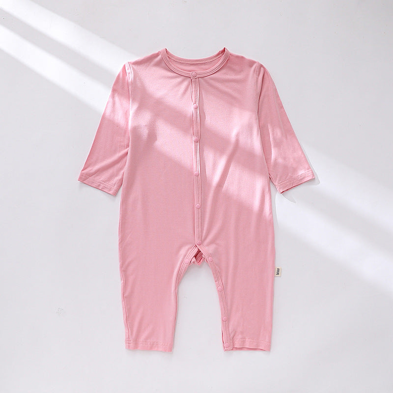 Baby Unisex Solid Color Jumpsuits Wholesale 230303325