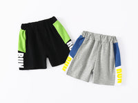Load image into Gallery viewer, Baby Kid Boys Letters Color-blocking Shorts Wholesale 230303326
