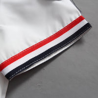 Load image into Gallery viewer, 2 Pieces Set Baby Kid Boys Color-blocking Flower Print Shirts And Ripped Shorts Wholesale 23030801
