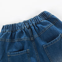 Load image into Gallery viewer, 3 Pieces Set Baby Kid Girls Flower Print T-Shirts Jackets Outwears And Ripped Pants Wholesale 23030802
