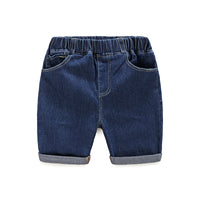 Load image into Gallery viewer, 2 Pieces Set Baby Kid Boys Cartoon Print Polo Shirts And Solid Color Shorts Wholesale 23030804
