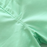 Load image into Gallery viewer, 2 Pieces Set Baby Kid Boys Checked Shirts And Solid Color Shorts Wholesale 23030805
