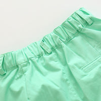 Load image into Gallery viewer, 2 Pieces Set Baby Kid Boys Checked Shirts And Solid Color Shorts Wholesale 23030805
