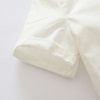 Load image into Gallery viewer, 2 Pieces Set Baby Boys Solid Color Bow Shirts And Rompers Wholesale 23030806
