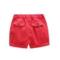 Load image into Gallery viewer, 2 Pieces Set Baby Boys Striped Polo Shirts And Solid Color Shorts Wholesale 23030810
