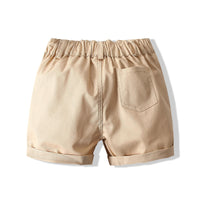 Load image into Gallery viewer, 2 Pieces Set Baby Boys Striped Rompers And Solid Color Shorts Wholesale 23030811
