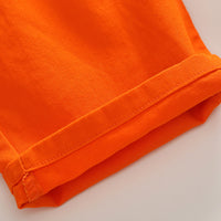 Load image into Gallery viewer, 2 Pieces Set Kid Boys Checked Shirts And Solid Color Shorts Wholesale 23030812
