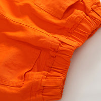 Load image into Gallery viewer, 2 Pieces Set Kid Boys Checked Shirts And Solid Color Shorts Wholesale 23030812
