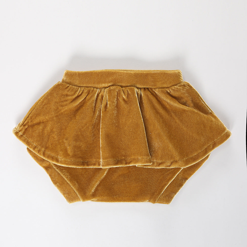 Baby Girls Solid Color Shorts Wholesale 230308128