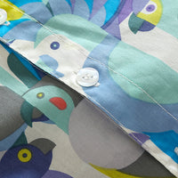 Load image into Gallery viewer, 2 Pieces Set Kid Boys Beach Print Shirts And Solid Color Shorts Wholesale 23030813
