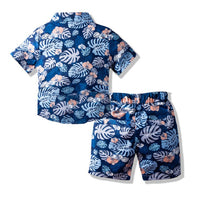 Load image into Gallery viewer, 2 Pieces Set Baby Kid Boys Print Shirts And Shorts Wholesale 230308159

