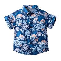 Load image into Gallery viewer, 2 Pieces Set Baby Kid Boys Print Shirts And Shorts Wholesale 230308159
