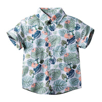 Load image into Gallery viewer, 2 Pieces Set Baby Kid Boys Print Shirts And Shorts Wholesale 230308159
