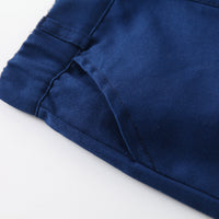 Load image into Gallery viewer, 2 Pieces Set Baby Kid Boys Plant Bow Print Shirts And Solid Color Shorts Wholesale 230308160
