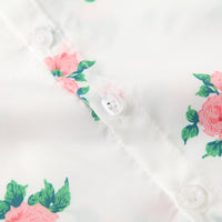 Load image into Gallery viewer, 2 Pieces Set Baby Kid Boys Flower Bow Print Shirts And Solid Color Rompers Wholesale 230308162
