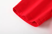 Load image into Gallery viewer, 2 Pieces Set Baby Kid Boys Flower Bow Print Shirts And Solid Color Rompers Wholesale 230308162
