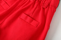 Load image into Gallery viewer, 2 Pieces Set Baby Kid Boys Flower Bow Print Shirts And Solid Color Rompers Wholesale 230308162
