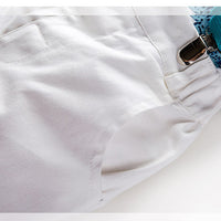 Load image into Gallery viewer, 2 Pieces Set Baby Kid Boys Dressy Dinosaur Print Shirts And Solid Color Rompers Wholesale 230308165
