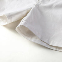 Load image into Gallery viewer, 2 Pieces Set Baby Kid Boys Dressy Dinosaur Print Shirts And Solid Color Rompers Wholesale 230308165
