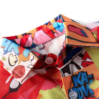 Load image into Gallery viewer, 2 Pieces Set Kid Boys Letters Cartoon Print Shirts And Shorts Wholesale 230308166
