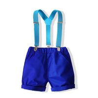 Load image into Gallery viewer, 2 Pieces Set Baby Kid Boys Dressy Fruit Print Shirts And Solid Color Rompers Wholesale 230308178
