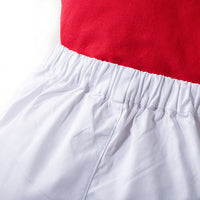 Load image into Gallery viewer, 2 Pieces Set Baby Kid Boys Striped Polo Shirts And Solid Color Shorts Wholesale 230308191
