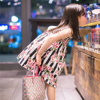Load image into Gallery viewer, Kid Girls Striped Flower Print Dresses Wholesale 23030820
