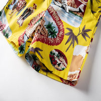 Load image into Gallery viewer, 2 Pieces Set Baby Kid Boys Tropical Print Shirts And Shorts Wholesale 230308210

