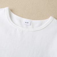 Load image into Gallery viewer, 2 Pieces Set Kid Girls Solid Color Print T-Shirts And Polka dots Pants Wholesale 230308220
