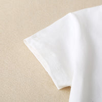 Load image into Gallery viewer, 2 Pieces Set Kid Girls Solid Color Print T-Shirts And Polka dots Pants Wholesale 230308220
