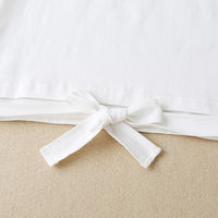 Load image into Gallery viewer, 2 Pieces Set Kid Girls Solid Color Print T-Shirts And Polka dots Pants Wholesale 230308220
