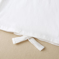 Load image into Gallery viewer, 2 Pieces Set Kid Girls Solid Color Print T-Shirts And Polka dots Pants Wholesale 230308220
