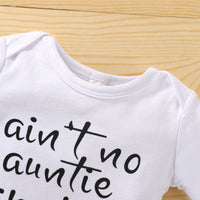 Load image into Gallery viewer, 2 Pieces Set Baby Boys Letters Rompers And Striped Pants Wholesale 230308229
