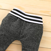 Load image into Gallery viewer, 2 Pieces Set Baby Boys Letters Rompers And Striped Pants Wholesale 230308229
