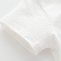 Load image into Gallery viewer, 2 Pieces Set Baby Kid Unisex Letters T-Shirts And Solid Color Ribbon Shorts Wholesale 23030827
