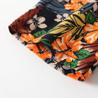 Load image into Gallery viewer, 2 Pieces Set Baby Kid Boys Flower Print Polo Shirts And Shorts Wholesale 230308278
