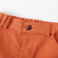 Load image into Gallery viewer, 2 Pieces Set Baby Kid Boys Animals Print Shirts And Solid Color Shorts Wholesale 230308279
