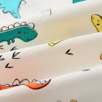 Load image into Gallery viewer, 2 Pieces Set Baby Kid Boys Dinosaur Print Shirts And Solid Color Shorts Wholesale 230308281
