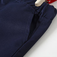 Load image into Gallery viewer, 2 Pieces Set Baby Kid Boys Dinosaur Print Shirts And Solid Color Rompers Wholesale 230308282
