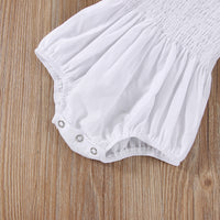 Load image into Gallery viewer, Baby Girls Solid Color Rompers Wholesale 230308293
