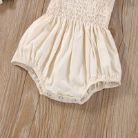 Load image into Gallery viewer, Baby Girls Solid Color Rompers Wholesale 230308293
