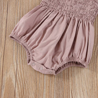 Load image into Gallery viewer, Baby Girls Solid Color Rompers Wholesale 230308293
