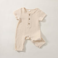 Load image into Gallery viewer, Baby Unisex Solid Color Jumpsuits Wholesale 230308295
