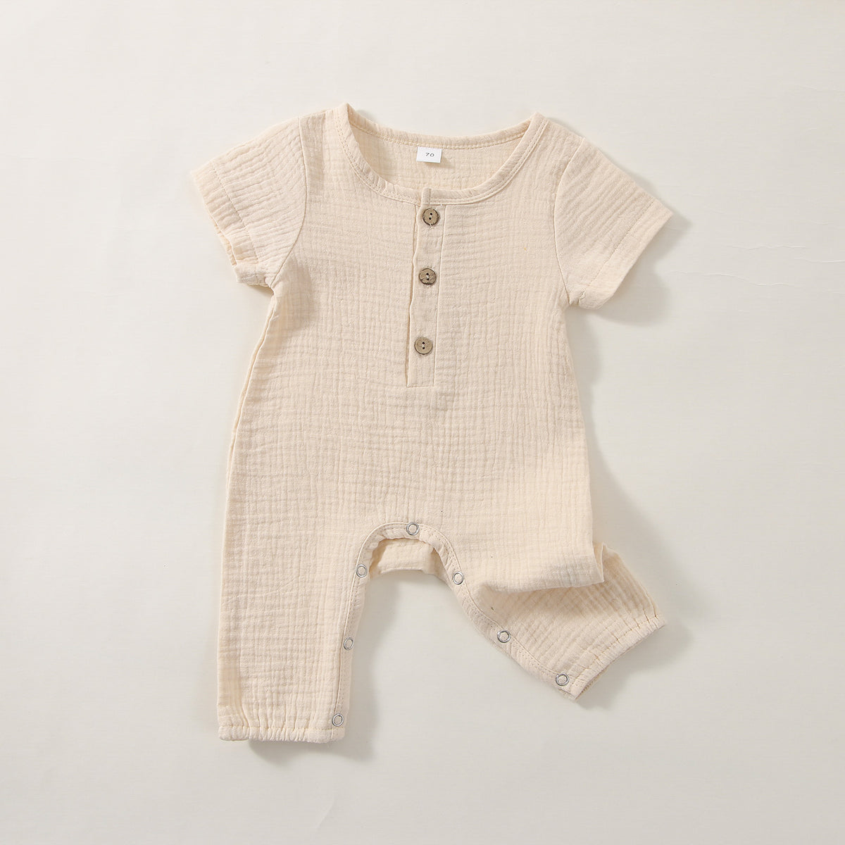 Baby Unisex Solid Color Jumpsuits Wholesale 230308295