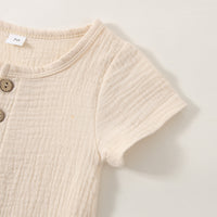 Load image into Gallery viewer, Baby Unisex Solid Color Jumpsuits Wholesale 230308295
