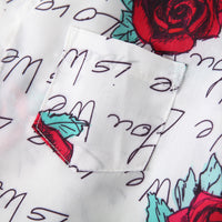 Load image into Gallery viewer, 2 Pieces Set Baby Kid Boys Flower Print Shirts And Solid Color Shorts Wholesale 230308297
