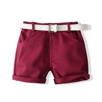 Load image into Gallery viewer, 2 Pieces Set Baby Kid Boys Tropical Shirts And Solid Color Shorts Wholesale 230308300

