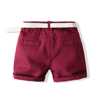 Load image into Gallery viewer, 2 Pieces Set Baby Kid Boys Tropical Shirts And Solid Color Shorts Wholesale 230308300
